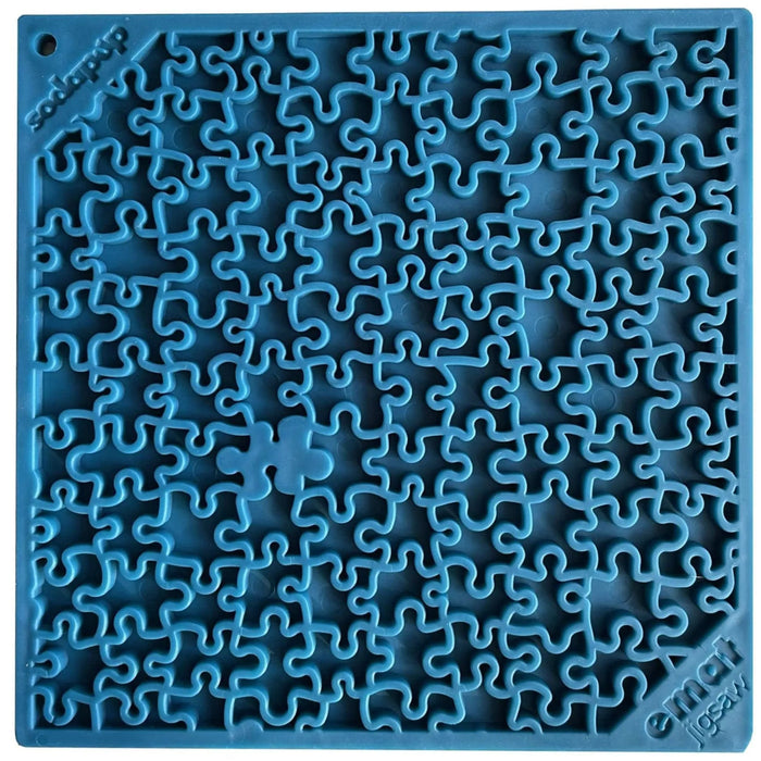 SodaPup Jigsaw dog enrichment lick mat