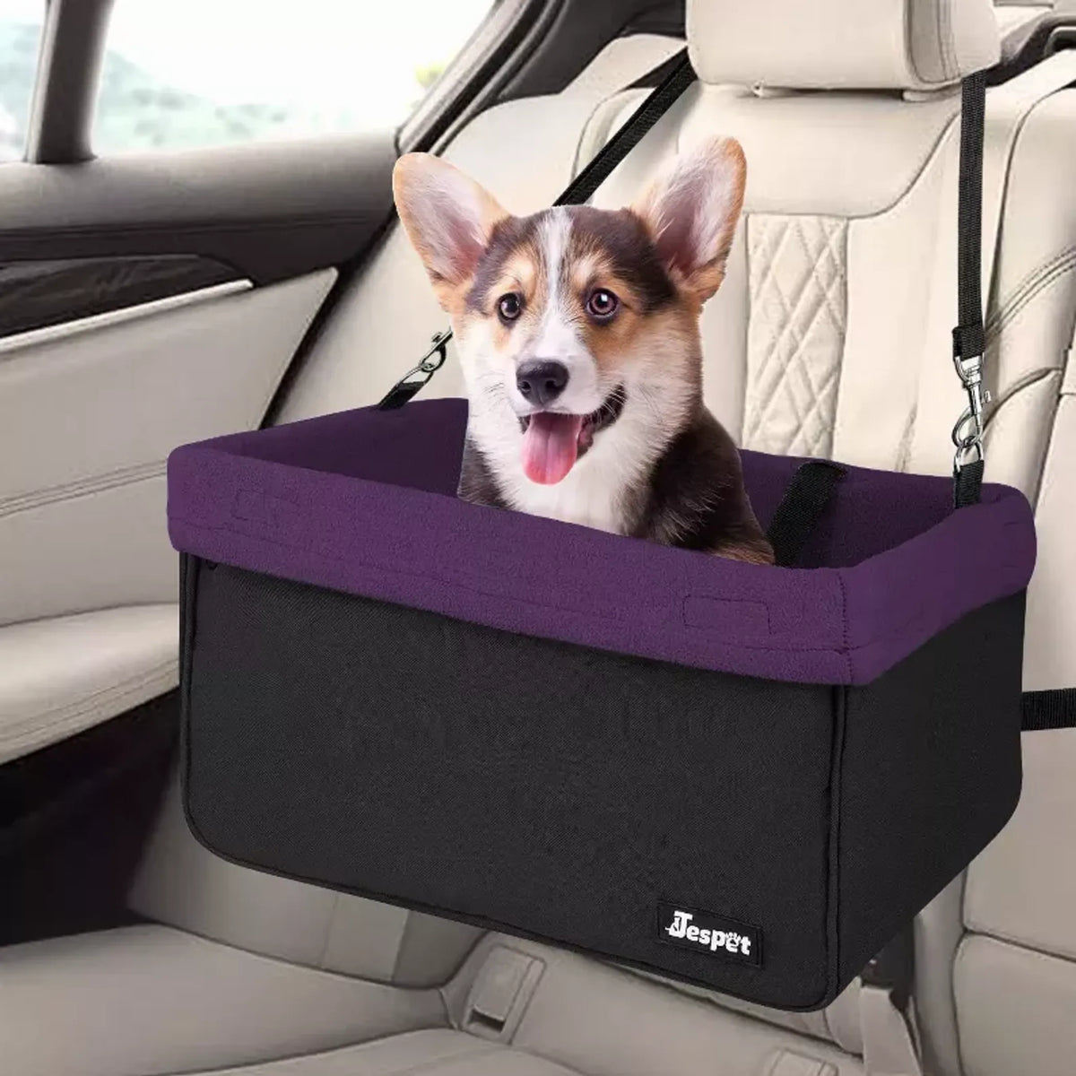 Additional product view of Small Dog Car Booster Seat for Pets up to 24 lb – GOOPAWS