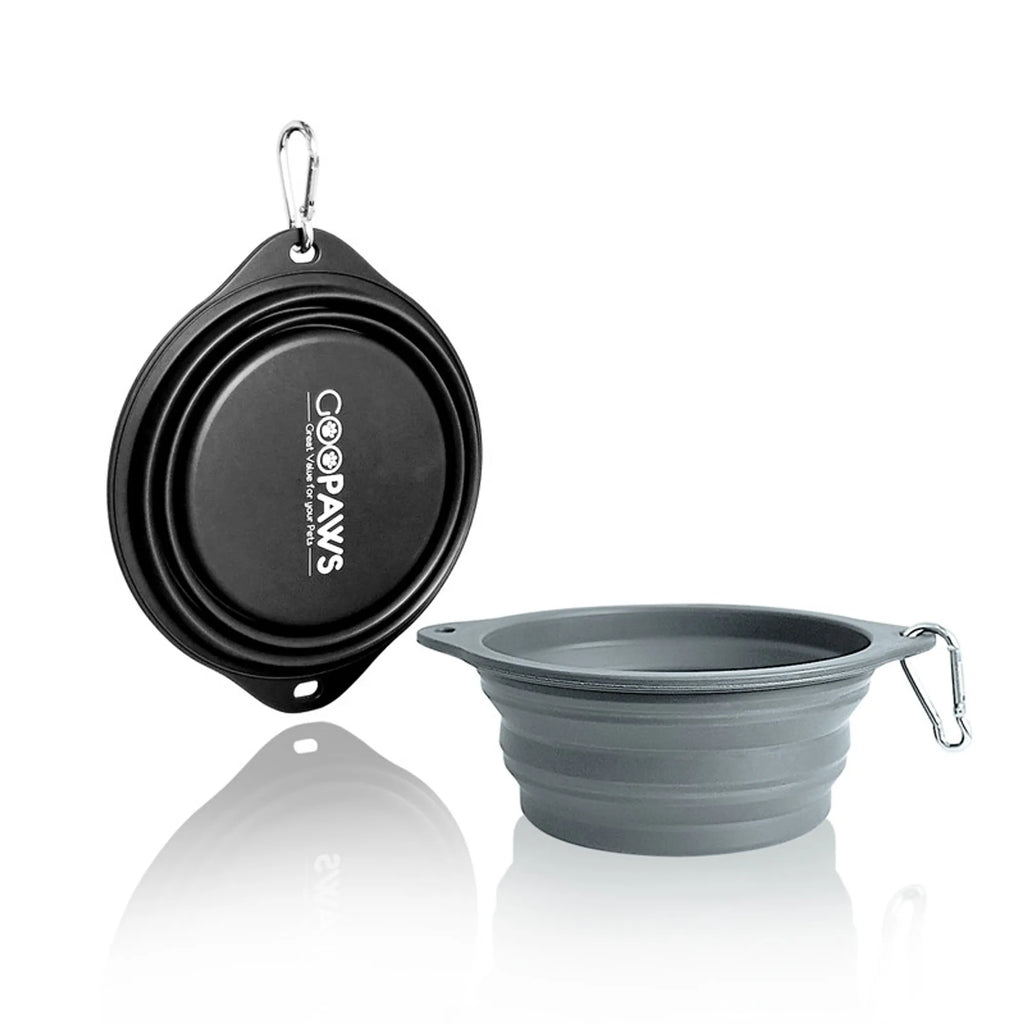 Additional product view of Collapsible Dog Travel Bowls, 2-Pack – GOOPAWS