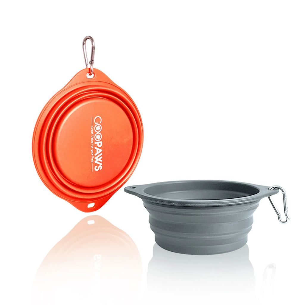 Additional product view of Collapsible Dog Travel Bowls, 2-Pack – GOOPAWS
