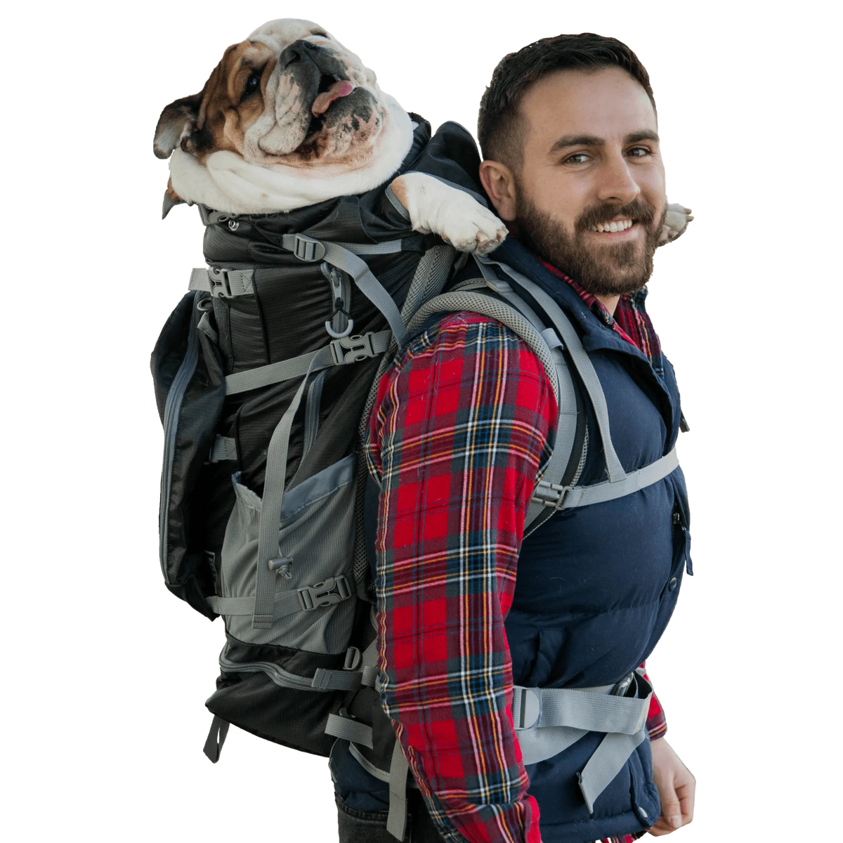 Additional product view of Large Dog Carrier Backpack 20–80 lb – K9 Sport Sack Kolossus