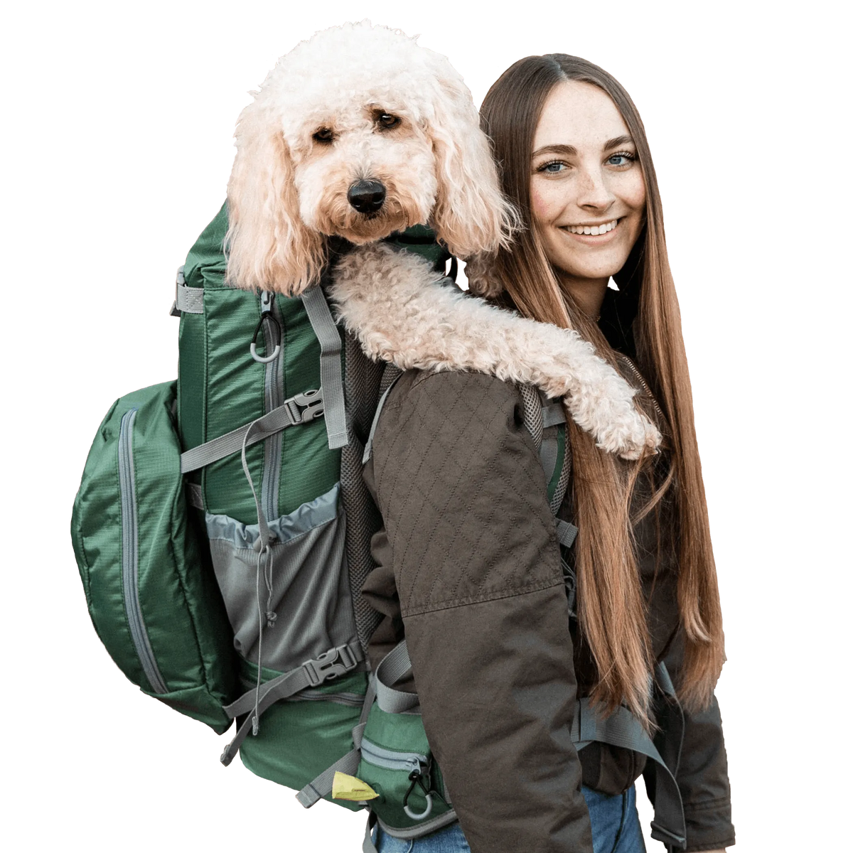 Additional product view of Large Dog Carrier Backpack 20–80 lb – K9 Sport Sack Kolossus