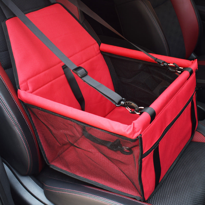 Additional product view of Foldable Dog Car Seat & Travel Basket – Furr Baby Gifts