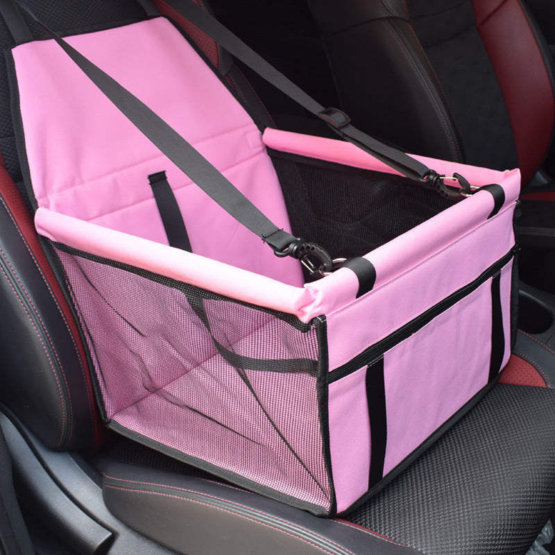 Additional product view of Foldable Dog Car Seat & Travel Basket – Furr Baby Gifts