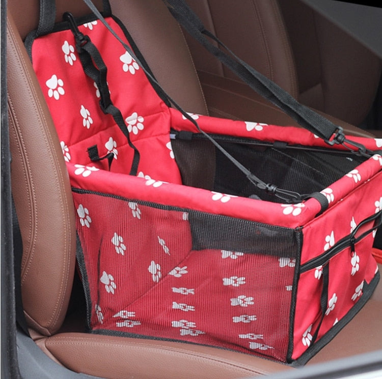 Additional product view of Foldable Dog Car Seat & Travel Basket – Furr Baby Gifts
