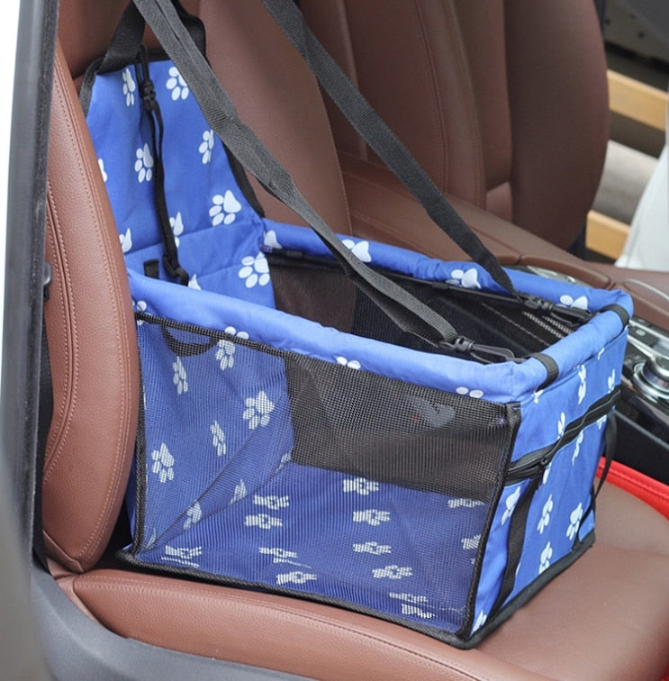 Additional product view of Foldable Dog Car Seat & Travel Basket – Furr Baby Gifts