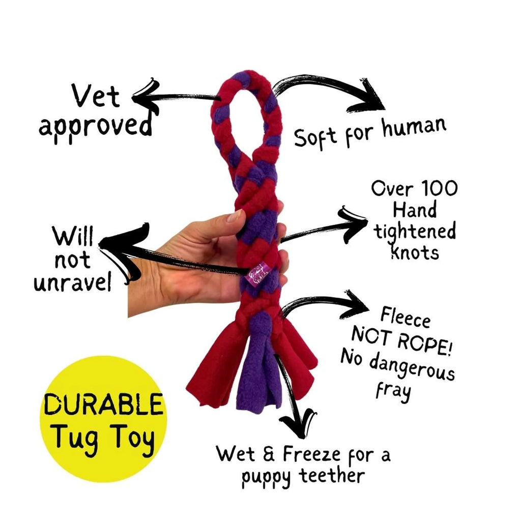 Additional product view of 3-in-1 Dog Enrichment Toy – Tug, Snuffle & Treat Puzzle