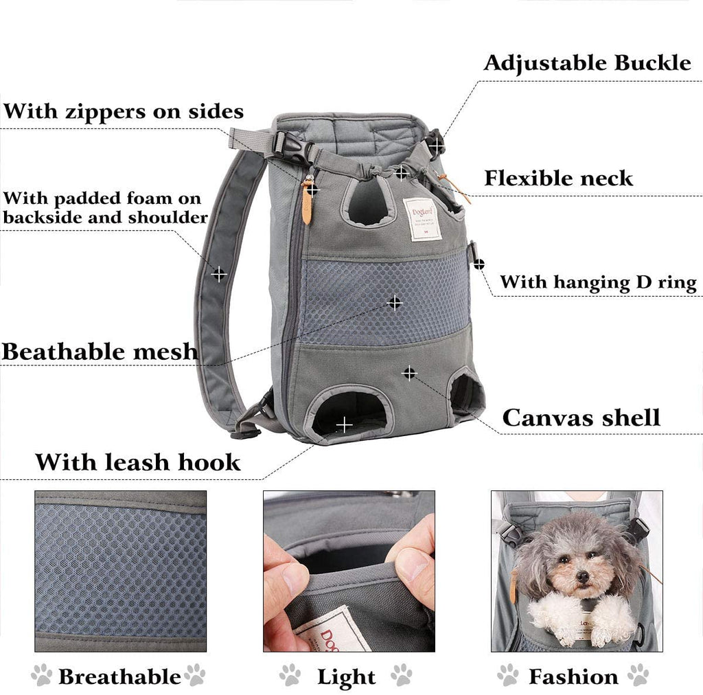 Additional product view of Front Dog Carrier Backpack for Walking & Hiking – Furr Baby Gifts