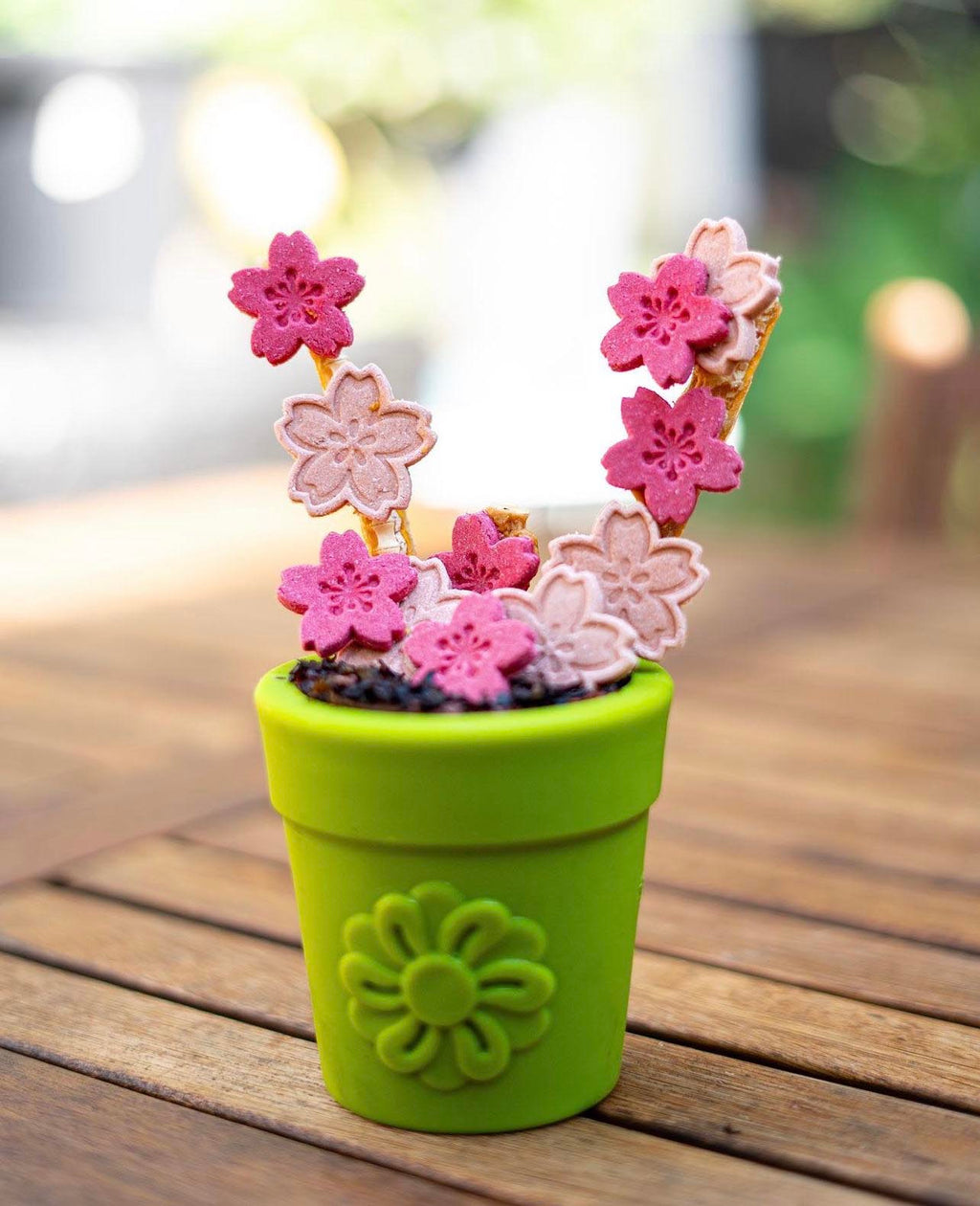 Additional product view of SodaPup Flower Pot Dog Treat Dispenser – Large