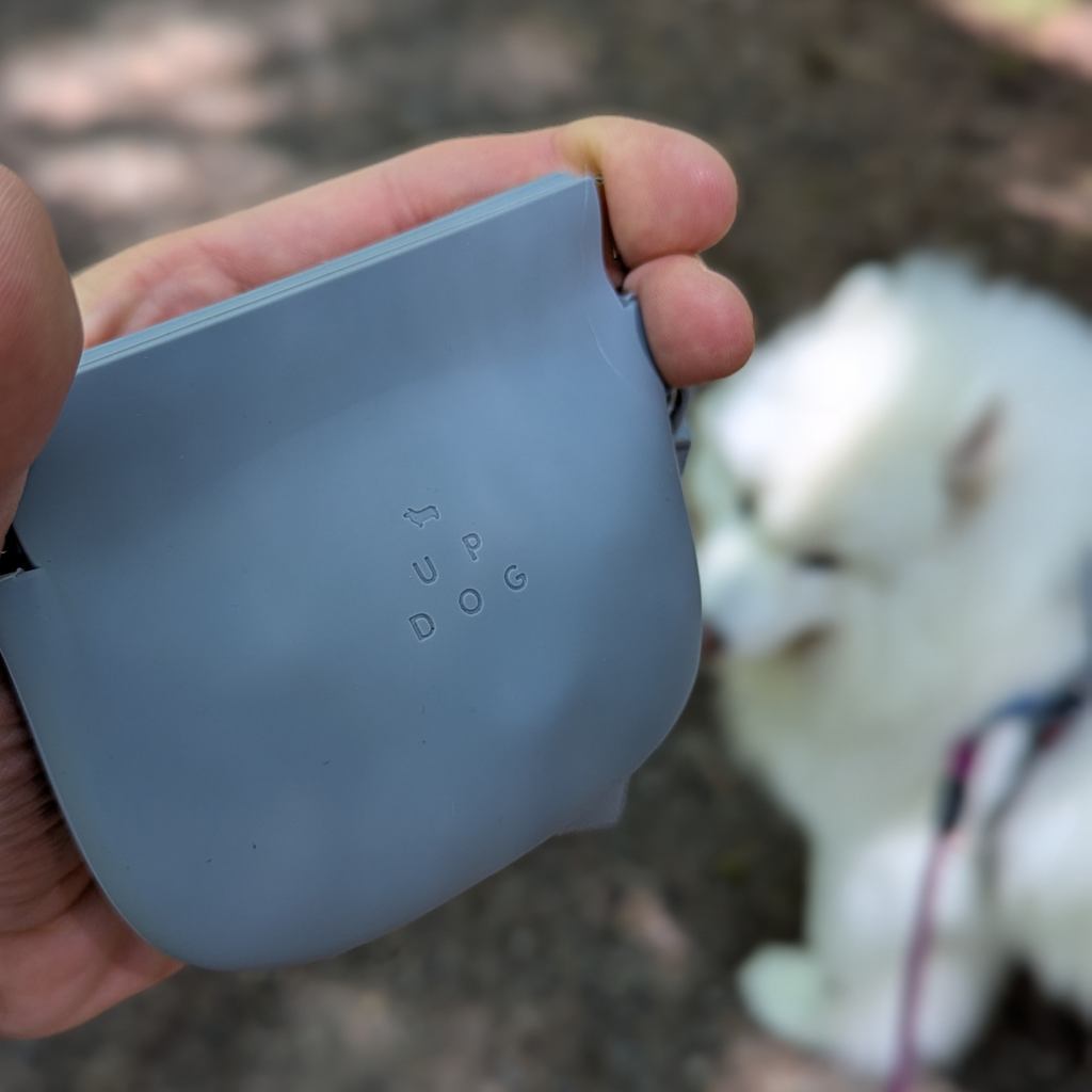 Additional product view of One-Hand Dog Treat Training Pouch – Up Dog Shop
