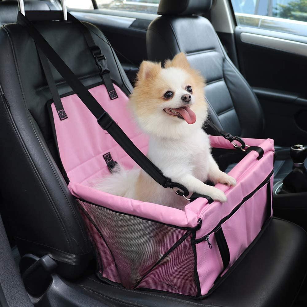 Additional product view of Foldable Dog Car Seat & Travel Basket – Furr Baby Gifts