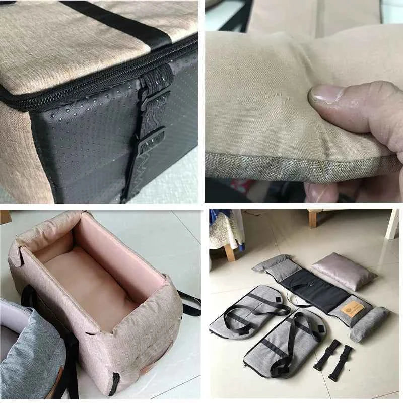 Additional product view of Portable Dog Car Seat Bed & Carrier for Small Pets