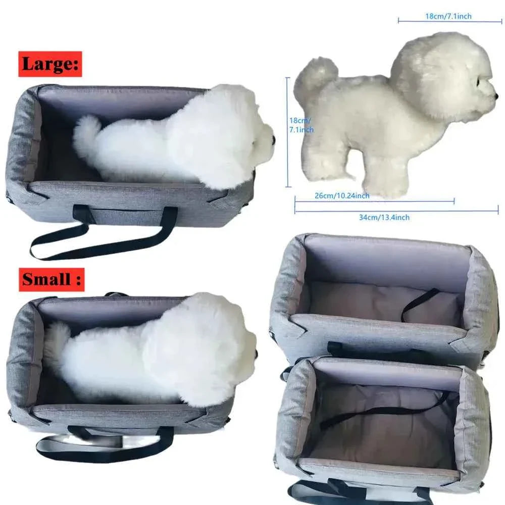 Additional product view of Portable Dog Car Seat Bed & Carrier for Small Pets