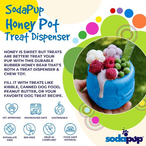 Additional product view of SodaPup Honey Pot Dog Treat Dispenser