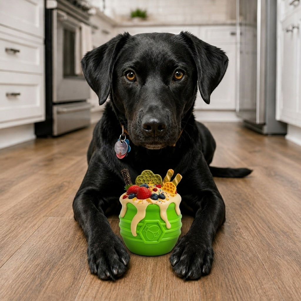 Additional product view of SodaPup Honey Pot Dog Treat Dispenser