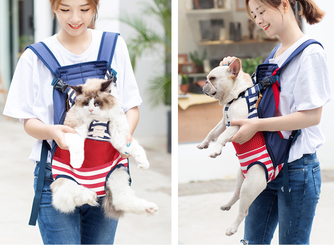Additional product view of Front Dog Carrier Backpack for Walking & Hiking – Furr Baby Gifts