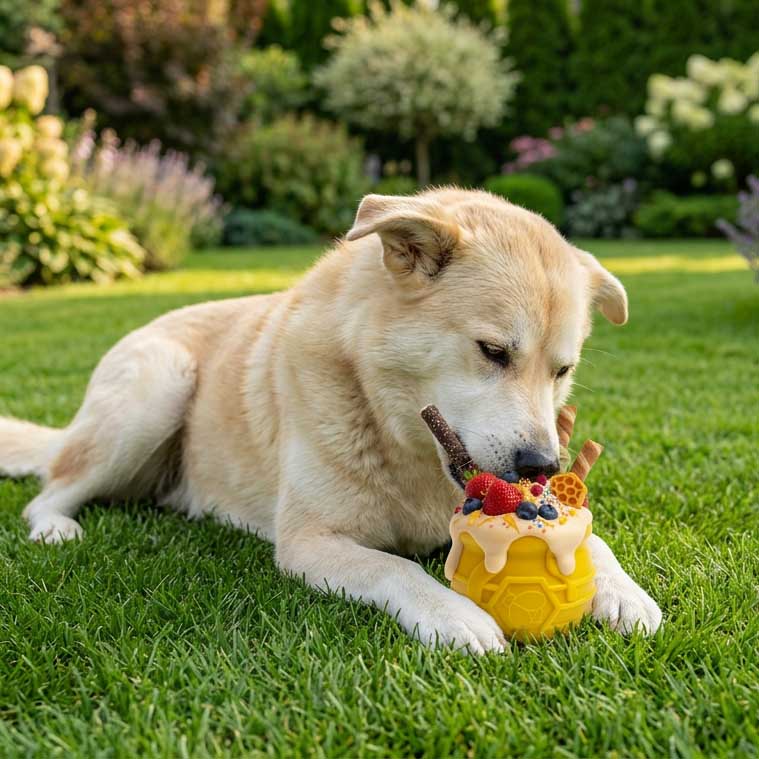 Additional product view of SodaPup Honey Pot Dog Treat Dispenser